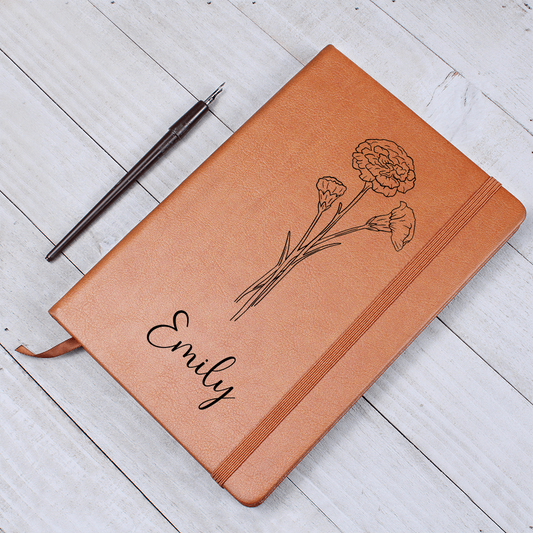 birth flower journal