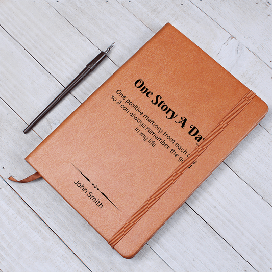 Leather Journal | One Story A Day