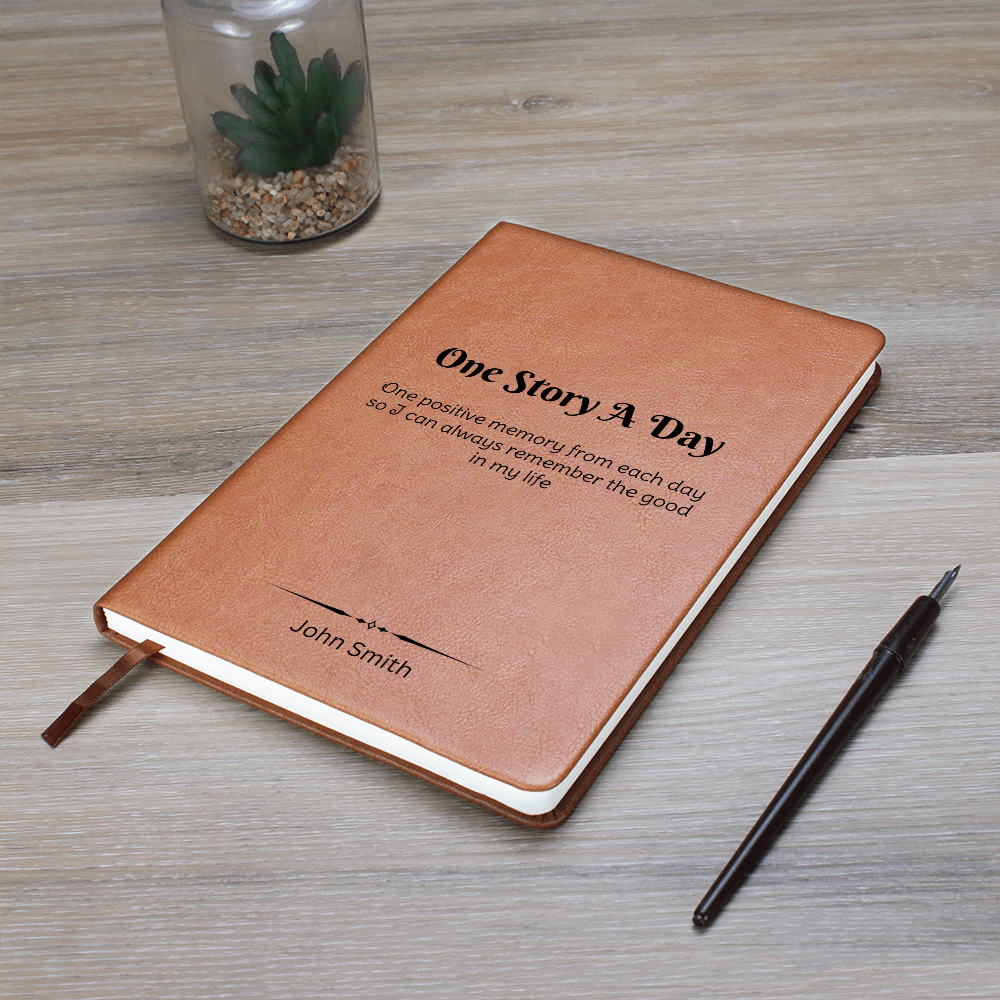 Leather Journal | One Story A Day