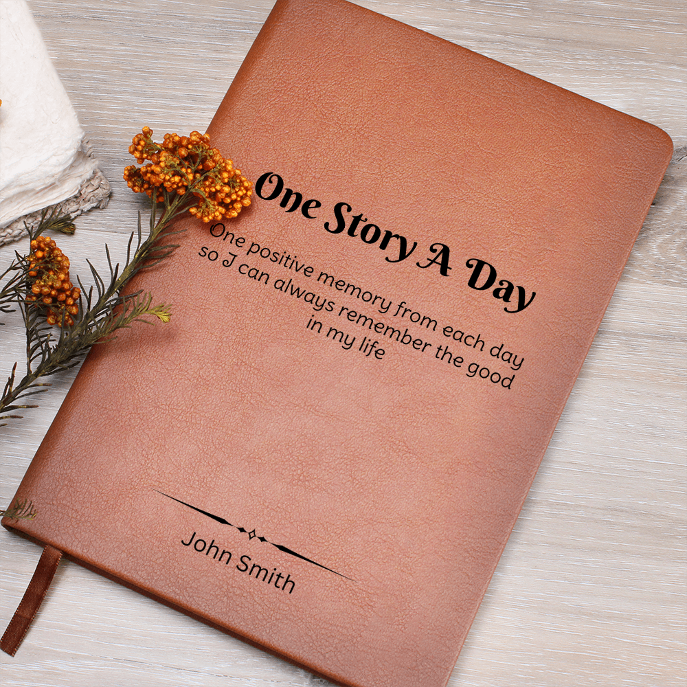 Leather Journal | One Story A Day