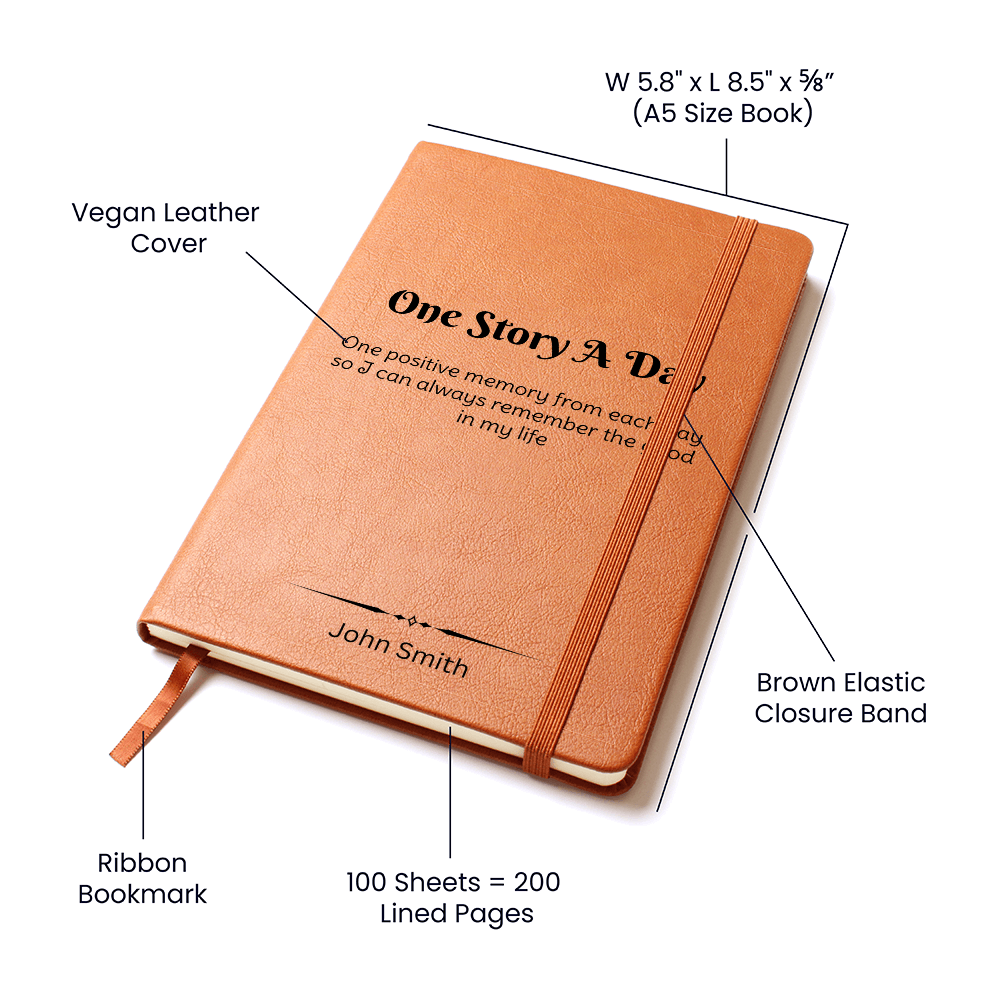 Leather Journal | One Story A Day